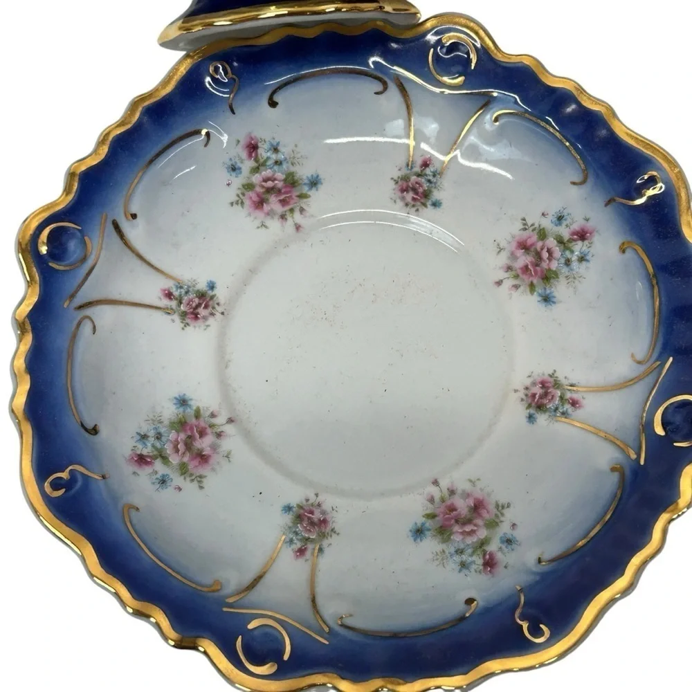 Chodov 1866 Vintage Footed Cup and Saucer